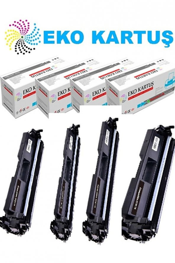 Hp Cf217a (17a) Ekonomik Avantajlı 4’lü Paket - M102a / M130a Uyumlu