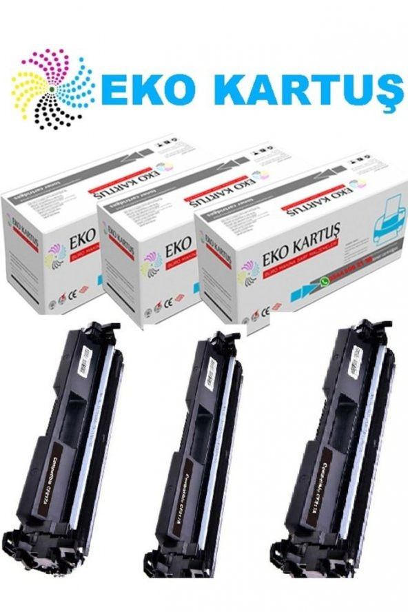 Hp Cf217a (17a) Ekonomik Avantajlı 3’lü Paket - M102a / M130a Uyumlu