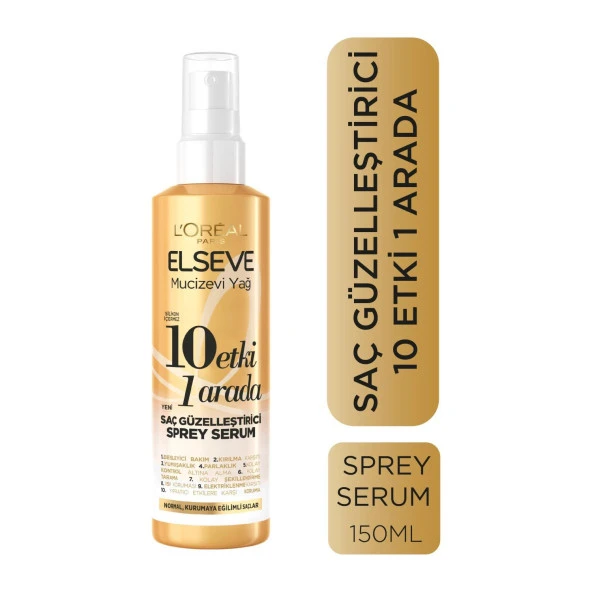 Loreal Elseve 10 Etkili Sıvı Bakım Serum 150 Ml