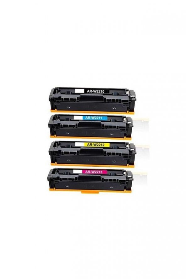Hp Color LaserJet Pro MFP M283cdw 207A (W2210) SET ÇİPLİ Muadil Toner - 2