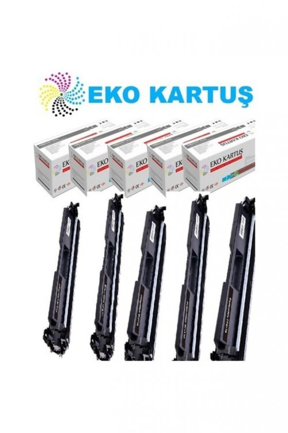 Hp 17a Ekonomik Avantajlı 5’li Paket Muadil Toner Cf217a