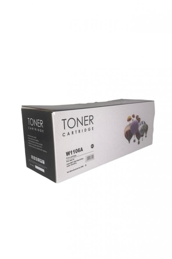 Muadil Toner Hp W1106a Chipsiz 1k Uyumlu - 1