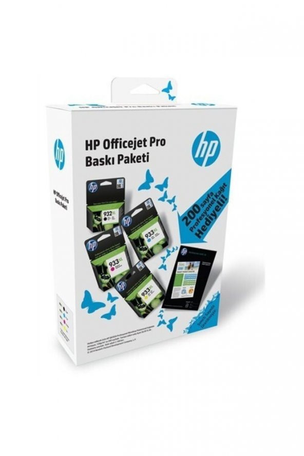 Hp 932xl-933xl Kartuş Seti Q6593a Hp Fotoğraf Kağıt Vp932aa - 5