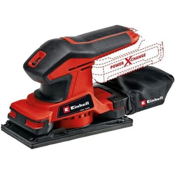 Einhell TC-OS 18/187 Li-Solo Titreşim Zımpara