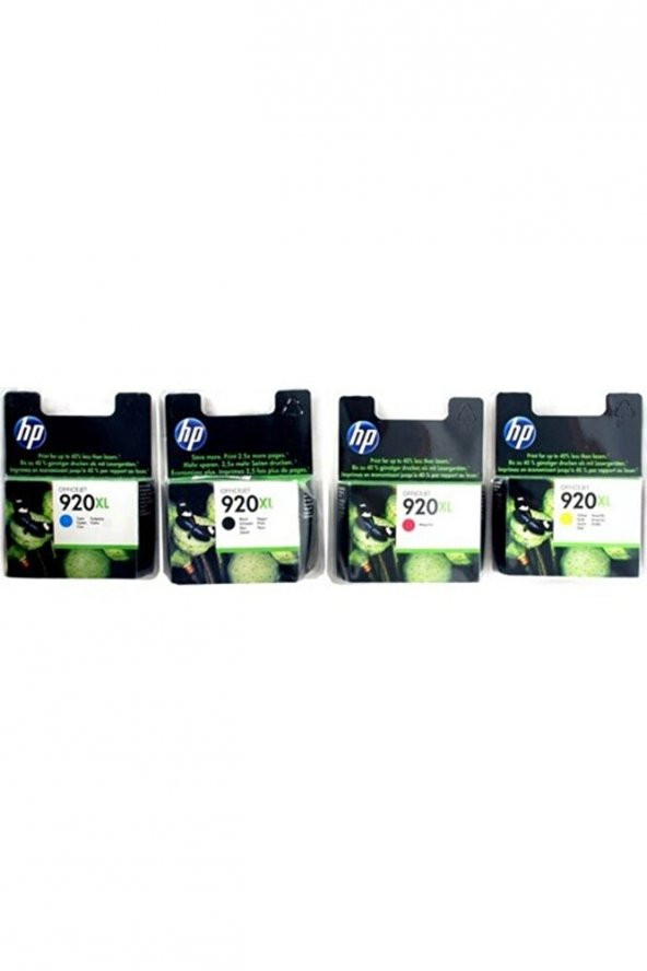 Hp 920xl Cd972a, Cd973a, Cd974a, Cd975a 6000/6500 4 Lü Avantaj Paket