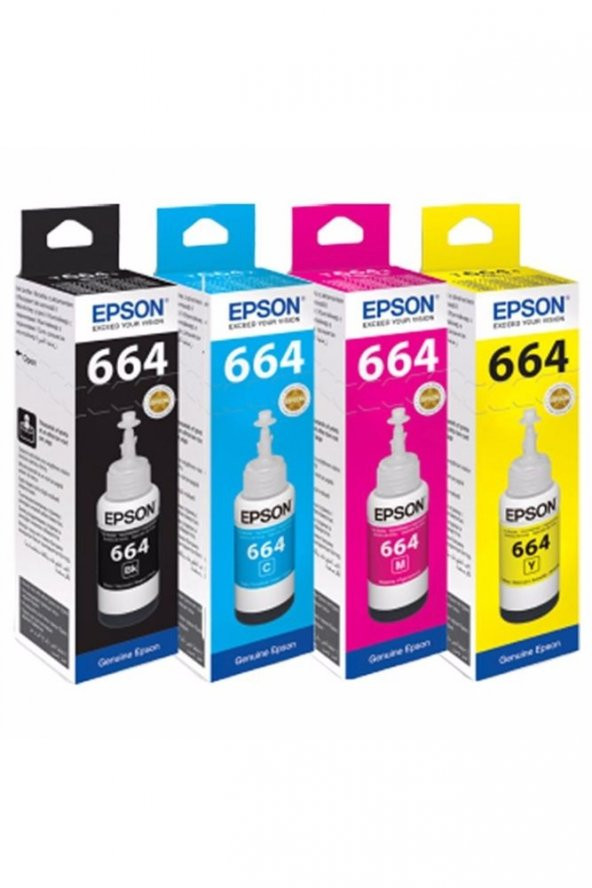 Epson Ecotank L382 Takım Mürekkep - 1
