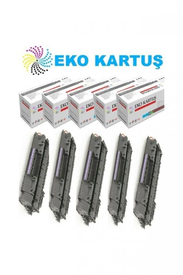 Hp Laserjet P2055x 05a ) Ekonomik Avantajlı 5’li Paket Muadil Toner,