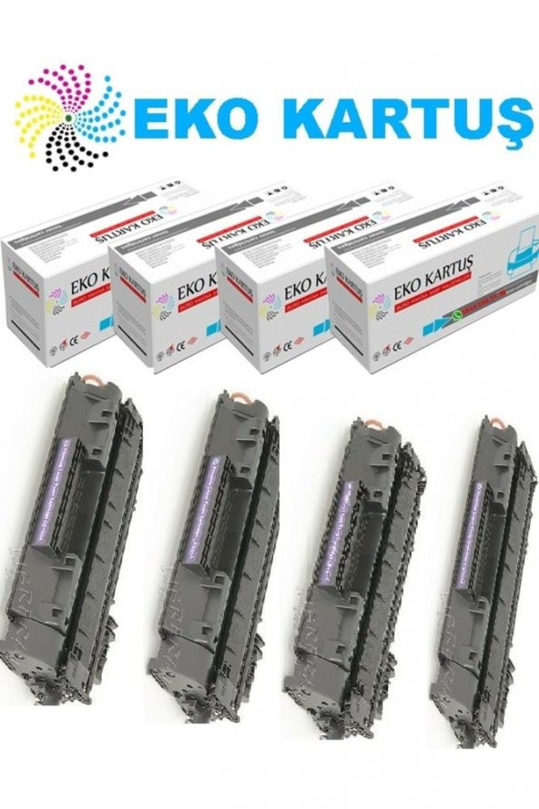 Hp Laserjet P2035 05a) Ekonomik Avantajlı 4’lü Paket Toner,
