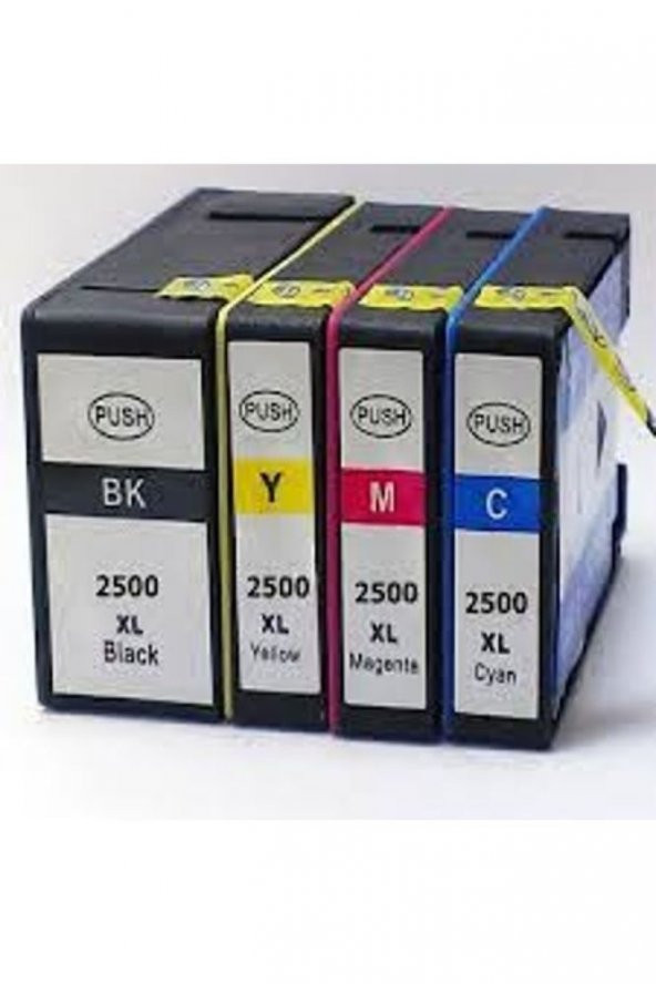 Canon Maxify Mb-5450 4 Renk Pgı-2500 Xl Muadil Kartuş,