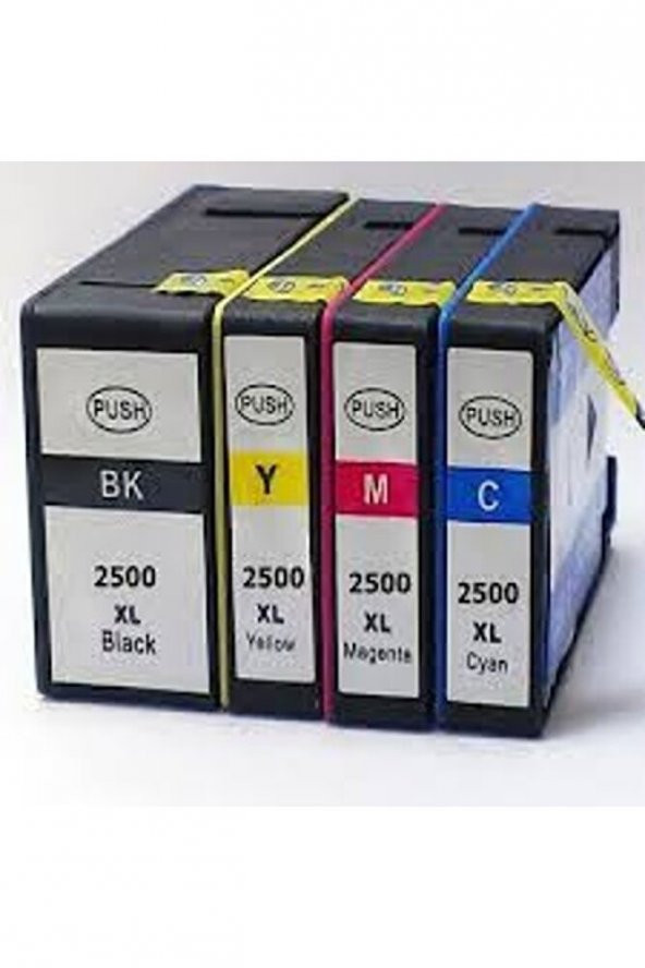 Canon Maxify Mb-5350 4 Renk Pgı-2500 Xl Muadil Kartuş,