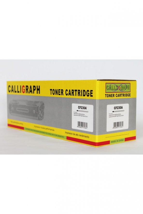 Callıgraph Hp Cf230a Black Toner Kartuş (30a) 1600 Syf