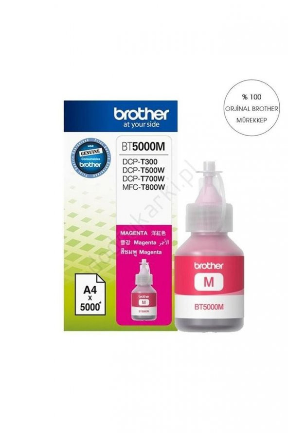 Brother Bt5000m Kırmızı Mürekkep - Resim 2