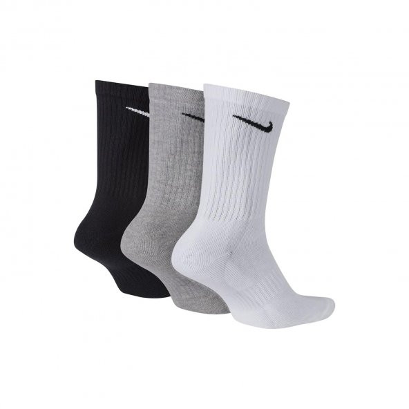 Nike SX7664-901 Everyday Cushioned 3 Lü Çorap Seti - 2