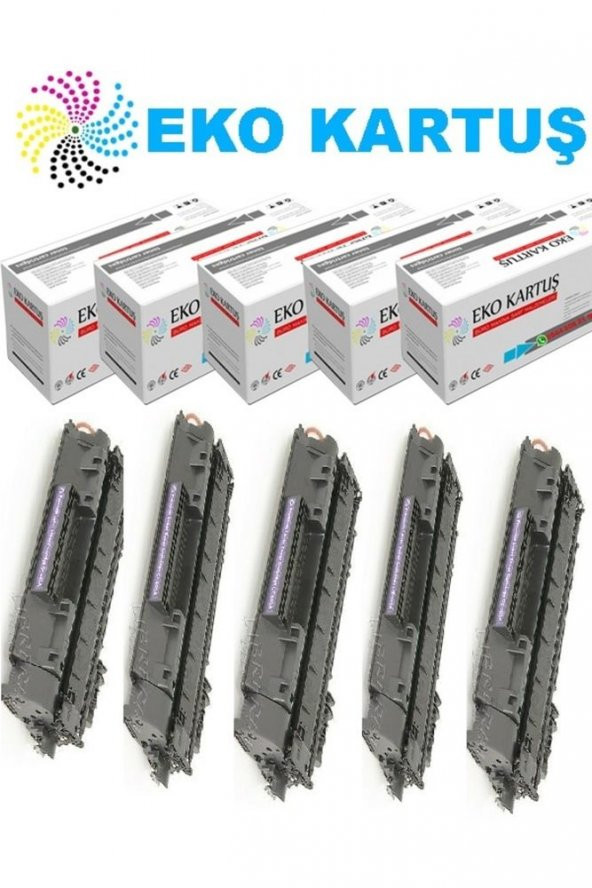 Hp 49x-53x Ekonomik Avantajlı 5’li Paket Yuksek Kapasite Muadil Toner