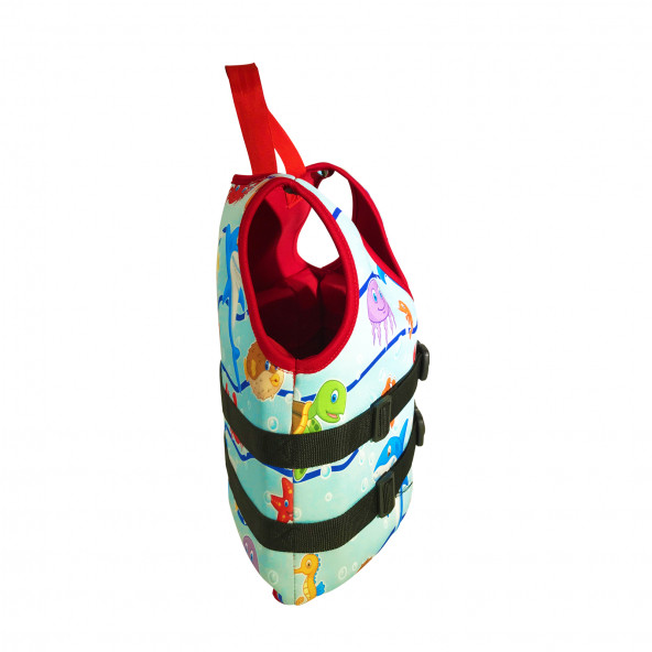 AKAR ATLANTİS YÜZMEYE YARDIMCI YELEK MAVİ 10-15Kg. - 3