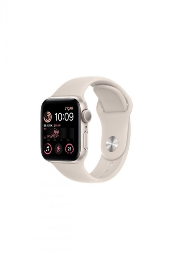 Apple Watch SE 2 GPS 40mm Yıldız Işığı Alüminyum Kasa ve Spor Kordon Akıllı Saat - 2