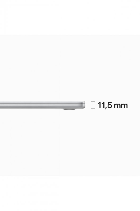 15-inch MacBook Air: Apple M2 chip with 8-core CPU and 10-core GPU, 256GB - Silver - 4