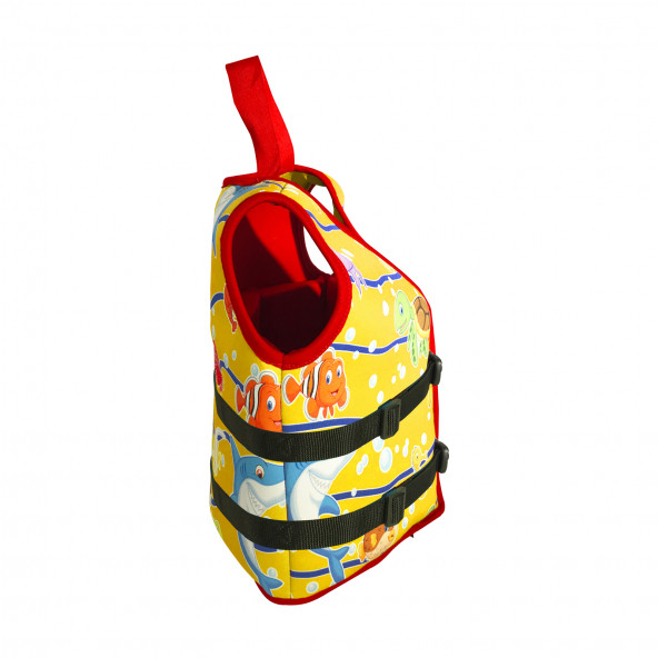 AKAR ATLANTİS YÜZMEYE YARDIMCI YELEK SARI 10-15Kg - 3