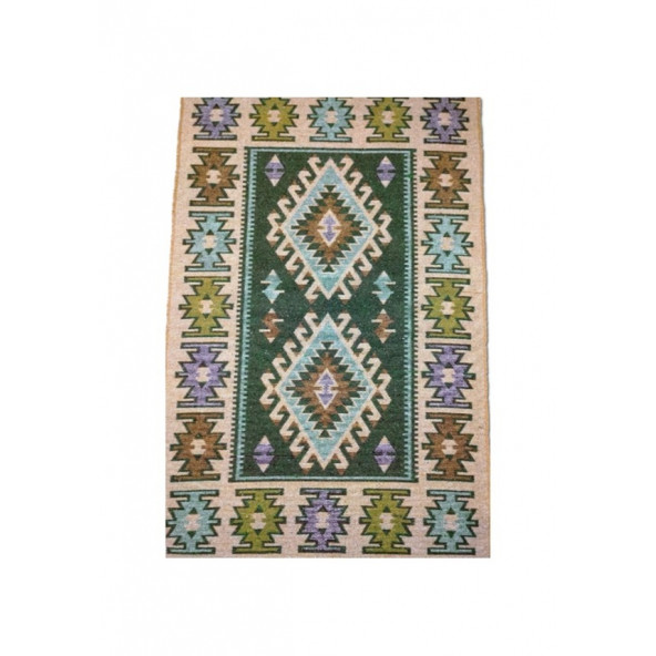 Algelsineve  Makine Dokuması Antik Kilim Yolluk Antik Tarz Eşme Desen - 4