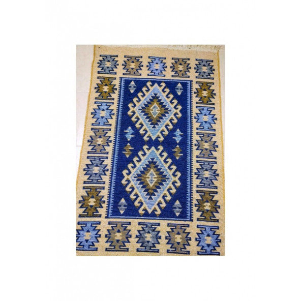 Algelsineve  Makine Dokuması Antik Kilim Yolluk Antik Tarz Eşme Desen - 9