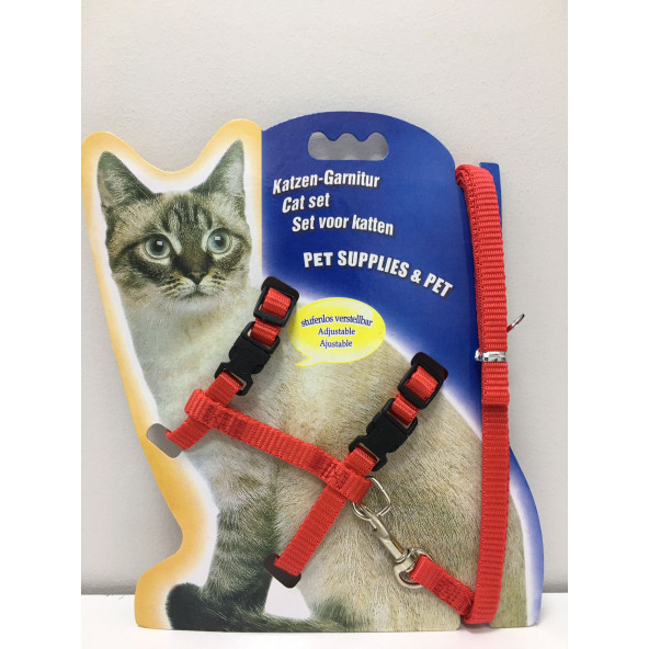 Kediler İçin Göğüs Tasması(RENKLER STOK DURUMUNA GÖRE DEĞİŞEBİLİR) - 3