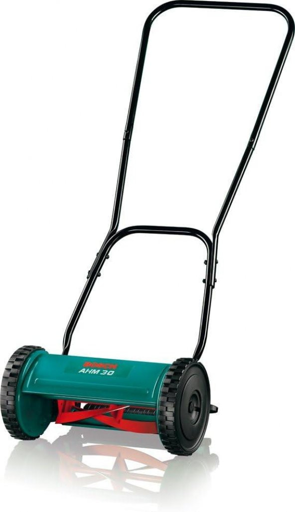 Bosch Mekanik çim Kesme Makası (4 Kesme Silinidiri, 30 cm kesme çapı, 12-40 mm kesme yüksekliği) ahm 30
