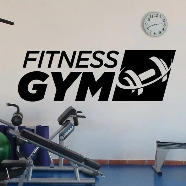 Spor Salonu İçin Duvar Sticker Çıkartma ürün görseli