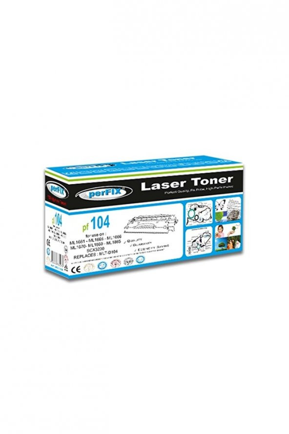 Perfıx Pf 104-mltd104-ml1660-ml1675 Toner 2,5k