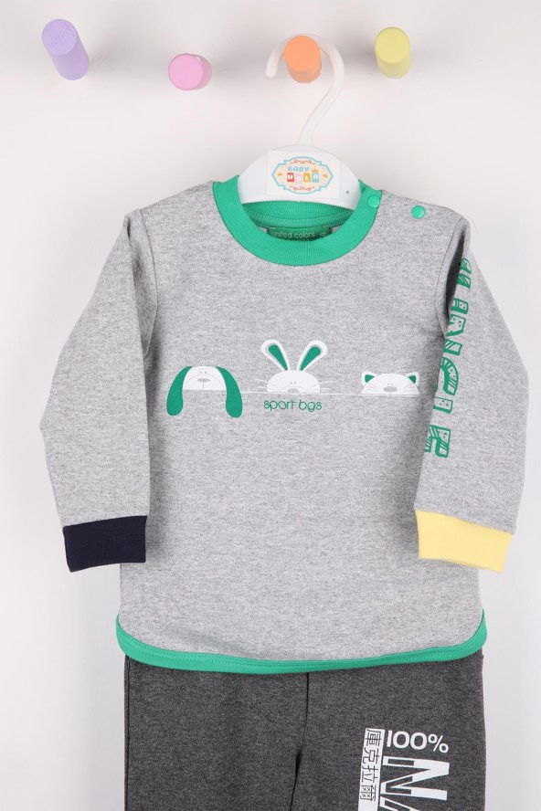 Çocuk Eşofman Pijama Takımı 1494 - 10