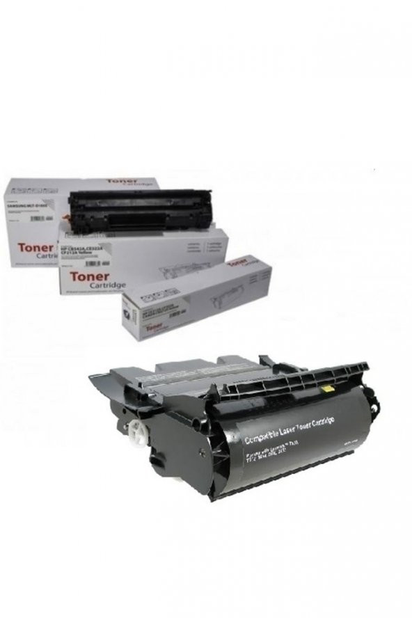 Lexmark T650 T652 T654 X651 X652 X651h11e Muadil Toner