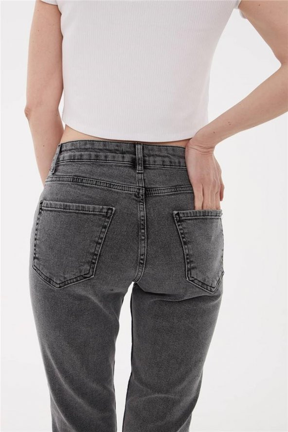 Fashion Friends Kadın Denim Pantolon 23Y-PNT0792K1 - 5