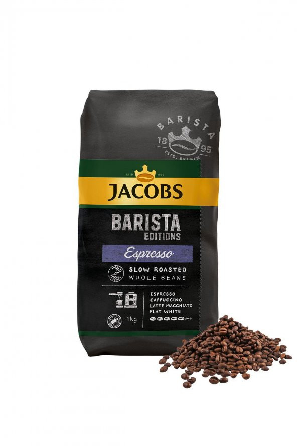 Jacobs Barista Çekirdek Kahve 100 Arabica Espresso 1 kg