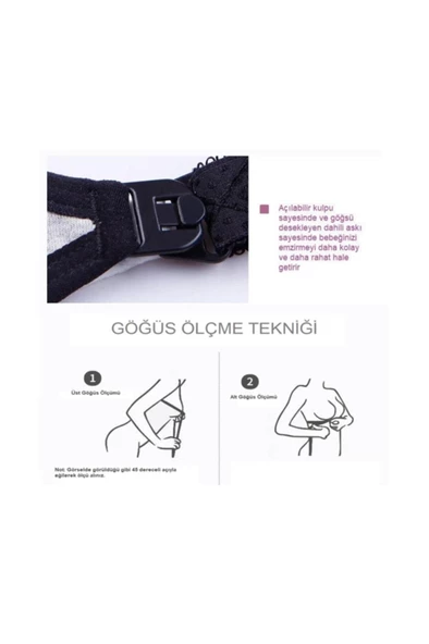 Babydola Kruvaze Emzirme Sütyeni - 9