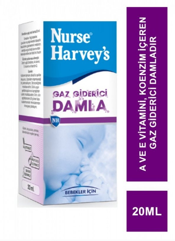 Nurse Harveys Bitkisel Gaz Giderici Damla 20 ml 8699177823905