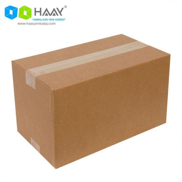 HAAY AMBALAJ 35x20x20cm Tek Oluklu Koli - Kraft ( 5 ADET)