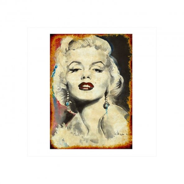 Marilyn Monroe Ahşap2 Poster 20*30