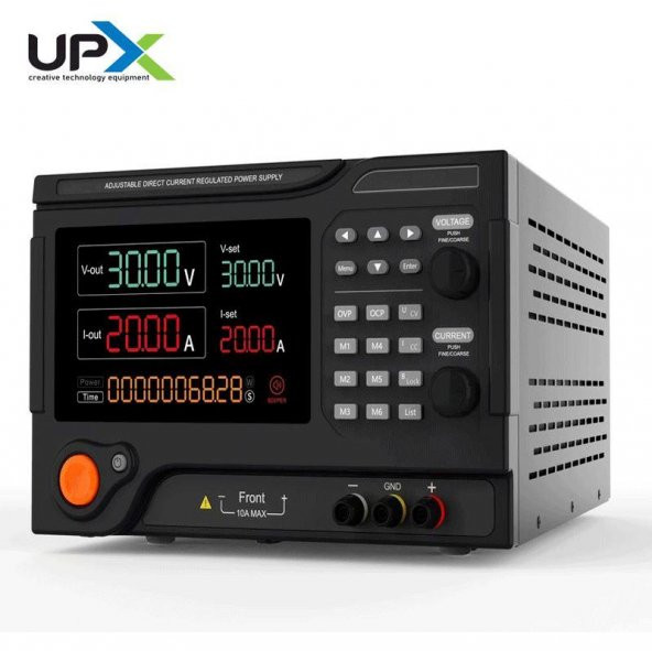 Upx K3020PE 0-30V 0-20A 10mv 10ma Programlanabilir Tek Çıkışlı Dc Ayarlı Güç Kaynağı - 2