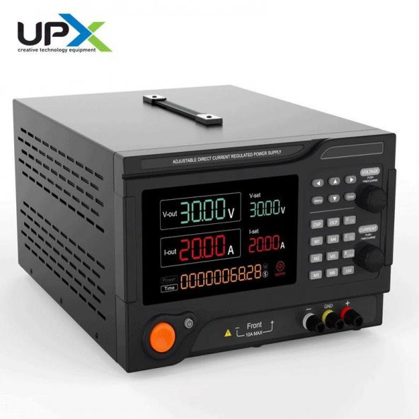Upx K3020PE 0-30V 0-20A 10mv 10ma Programlanabilir Tek Çıkışlı Dc Ayarlı Güç Kaynağı - 3