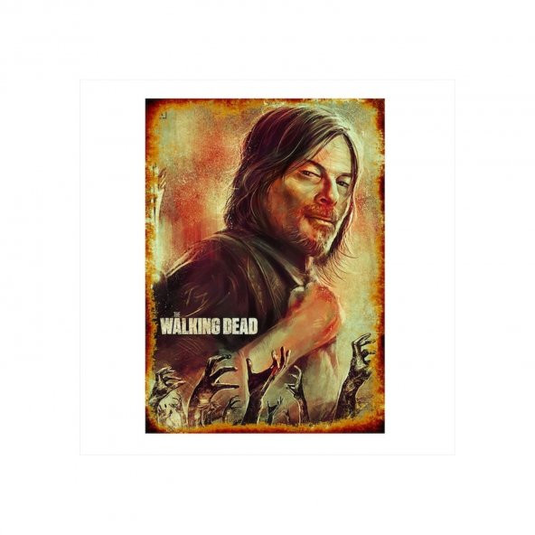 The Walking Dead40 Ahşap Poster 20*30