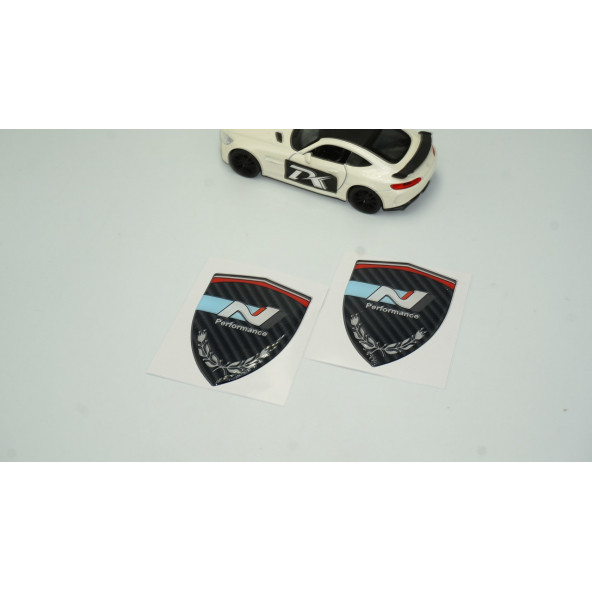 Hyundai N Line Performance Kelebek Cam Damla Desen Logo Arma Seti - 2