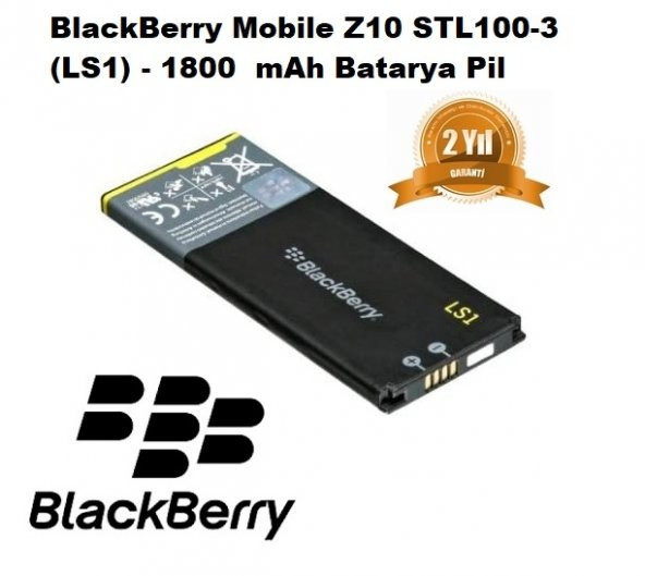 Day ORJİNAL Blackberry 1800 mAh Orijinal Batarya Pil Z10  STL100-4 (Uzun Ömürlü 2 YIL GARANTİLİ) ürün görseli 1