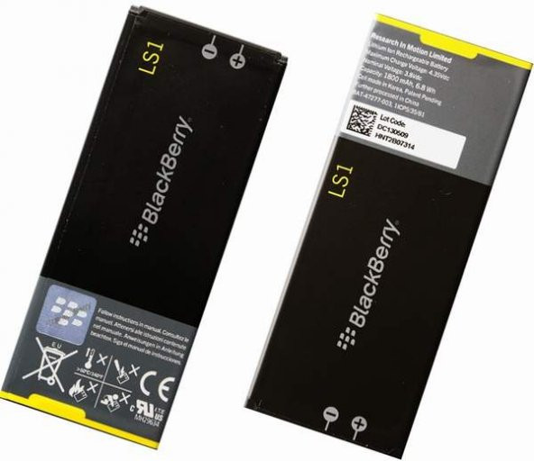 Day Blackberry 1800 mAh Orijinal Batarya Pil Z10 Ls-1 ( Uzun Ömürlü Yüksek Kapasite 2 YIL GARANTİ