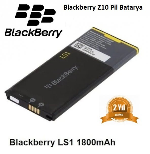Day ORJİNAL Blackberry 1800 mAh Orijinal Batarya Pil Z10  STL100-4 (Uzun Ömürlü 2 YIL GARANTİLİ) ürün görseli 1