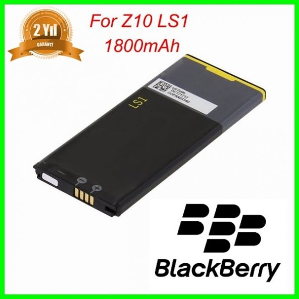 Day ORJİNAL Blackberry 1800 mAh Batarya Pil Z10 Ls-1 Uzun Ömürlü Yüksek Kapasite 2 YIL GARANTİ