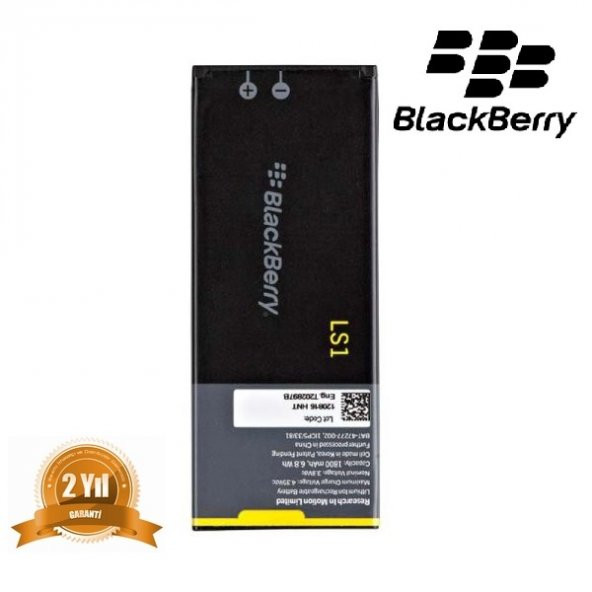 Day Blackberry 1800 mAh Orijinal Batarya Pil Z10 Ls-1 ( Uzun Ömürlü Yüksek Kapasite 2 YIL GARANTİ