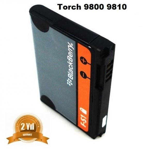 Day ORJİNAL Blackberry 9800 9810 F-S1 1270 mAh Batarya Pil  Torch (Uzun Ömürlü 2 YIL GARANTİLİ)