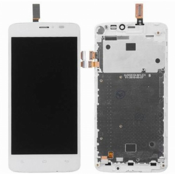 General Mobile Discovery 2 Mini Lcd Ekran + Beyaz Dokunmatik Çıtalı