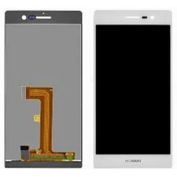Huawei Ascend P7 P 7 P7-l10 Lcd Beyaz Çıtasız Dokunmatik Cep Telefonu Ekranı