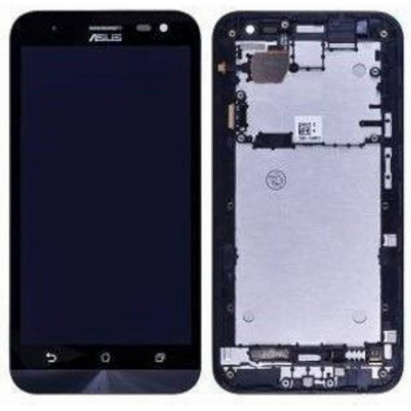 Asus Zenfone 2 Laser 5.5 İnç Ze550kl Lcd Ekran Dokunmatik Çıtalı Siyah ürün görseli 1