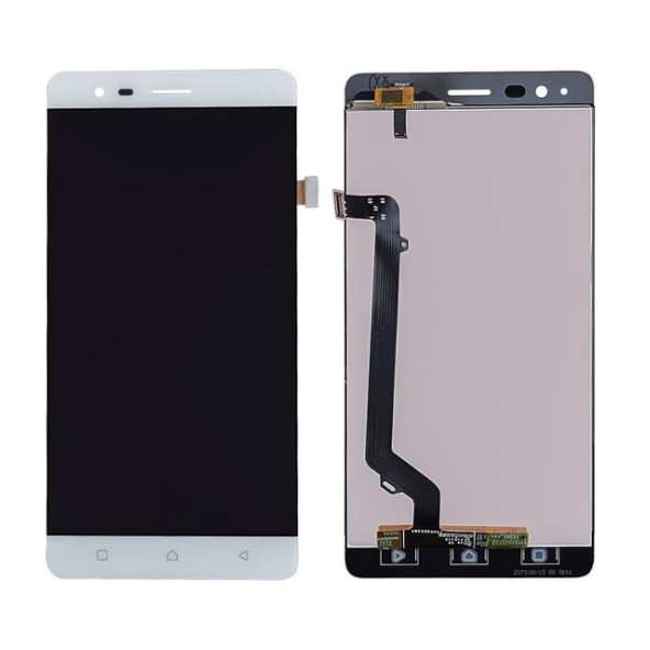 Lenovo K5 Note Lcd + Beyaz Dokunmatik Çıtasız Ekran Cep Telefonu Ekranı ürün görseli 1